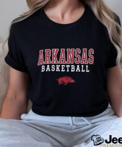 Arkansas Razorbacks Champion Basketball Stack Shirt