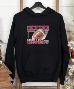 Arkansas Razorbacks Football 2024 Liberty Bowl Champions Bound Logo shirt