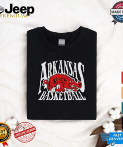 Arkansas Razorbacks basketball NCAA logo graphic shirt