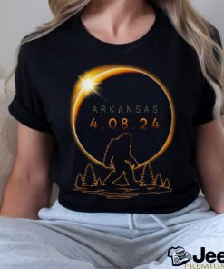 Arkansas Total Solar Eclipse 2024 Bigfoot Solar Eclipse Digital shirt