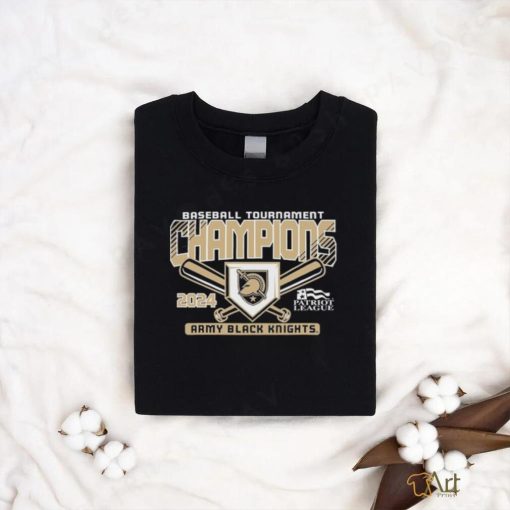 Army Black Knights Blue 84 Unisex 2024 Patriot League Baseball Conference Tournament Champions T Shirt