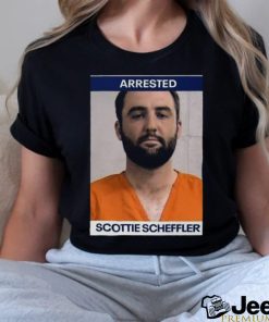 Arrested Scottie Scheffler Shirt