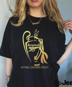 Arsenal Victoria Concordia Crescit Design T Shirt