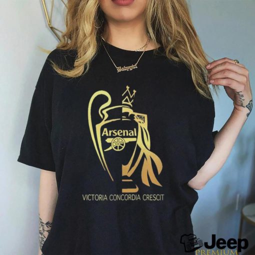 Arsenal Victoria Concordia Crescit Design T Shirt