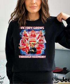 Arsenal Victory grows through harmony signatures shirt