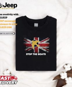 Ash Smith Stop The Boats Uk Flag Shirt