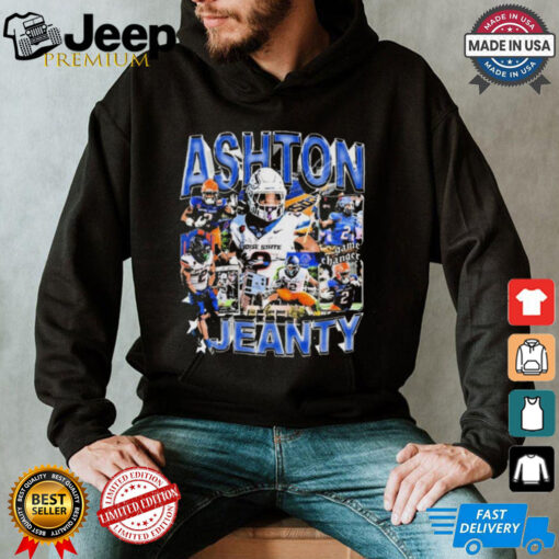 Ashton Jeanty #2 Boise State Broncos football Graphic t shirt