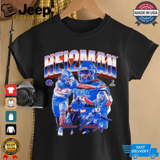 Ashton Jeanty Heisman Boise State Broncos graphic shirt