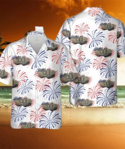 Assault Amphibious Vehicle (AAV) AAVP7A1, 4th Of July Hawaiian Shirt