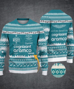 Aston Martin Cognizant F1 Team PURS1102 ugly sweater