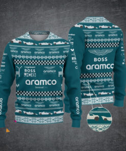 Aston Martin Cognizant F1 Team PURS1541 ugly sweater