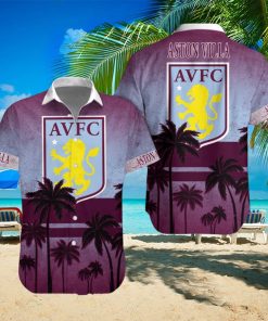 Aston Villa Football Club Full Printed Unisex Hawaiian Shirt