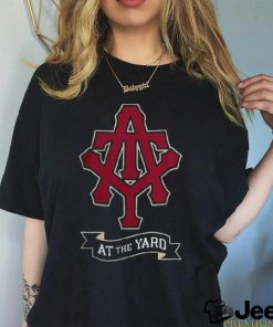 At The Yard Initials And Banner Red Shirt