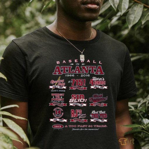 Atlanta Baseball Fans   Baseball in Atlanta Shirt