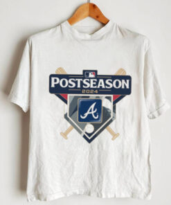 Atlanta Braves 2024 MLB Postseason logo t shirt