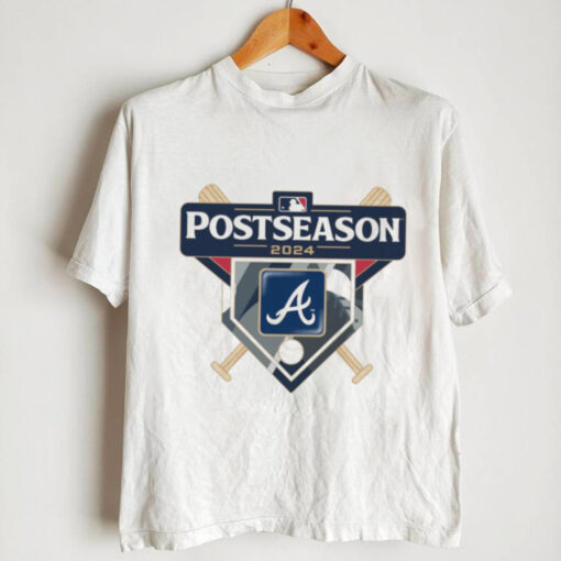 Atlanta Braves 2024 MLB Postseason logo t shirt