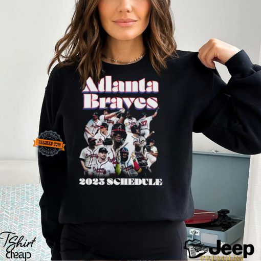 Atlanta Braves 2025 North American Tour Shirt