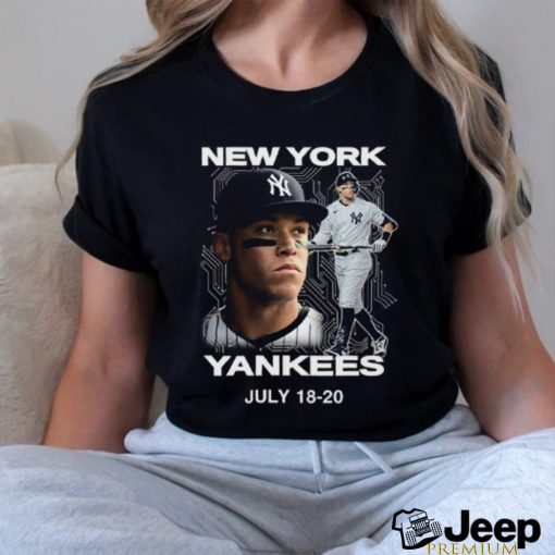 Atlanta Braves 2025 Tour New York Yankees July 18 20 Shirt