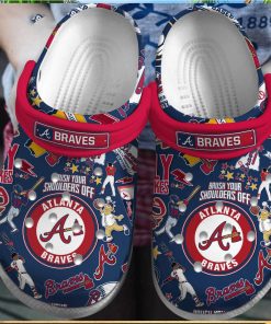 Atlanta Braves Baseball Team Major League Sport Custom Name Crocs