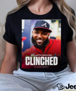 Atlanta Braves Clinched Playoff Berth Postseason MLB National League East Division 2024 t shirt