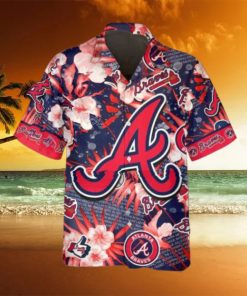 Atlanta Braves Hawaiian Shirt, MLB Hawaiian Shirt Gift For Fans