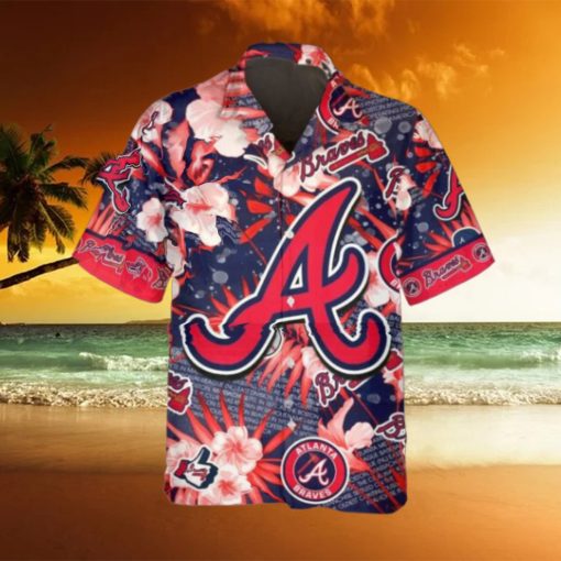 Atlanta Braves Hawaiian Shirt, MLB Hawaiian Shirt Gift For Fans