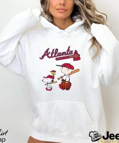 Atlanta Braves Let's Play Baseball Together Snoopy MLB Shirt