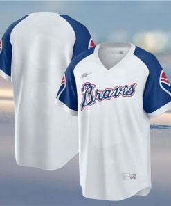 Atlanta Braves Nike Cooperstown 1974 Jersey Mens