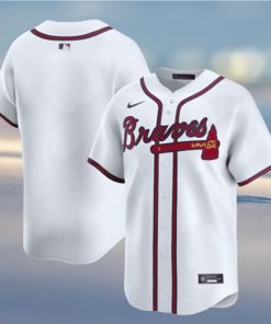 Atlanta Braves Nike MLB Limited Home Jersey Mens