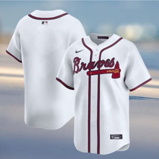 Atlanta Braves Nike MLB Limited Home Jersey Mens