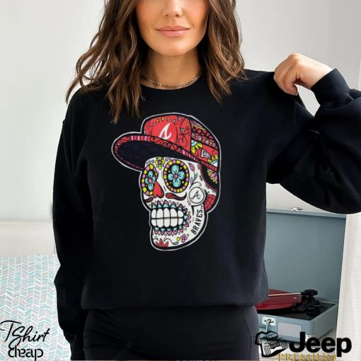 Atlanta Braves Sugar skull Shirt