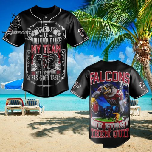 Atlanta Falcons Classic Full Printed Baseball Jersey