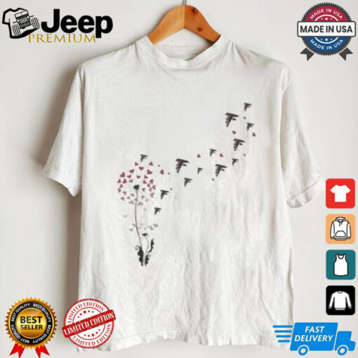 Atlanta Falcons Floral Dandelion Shirt