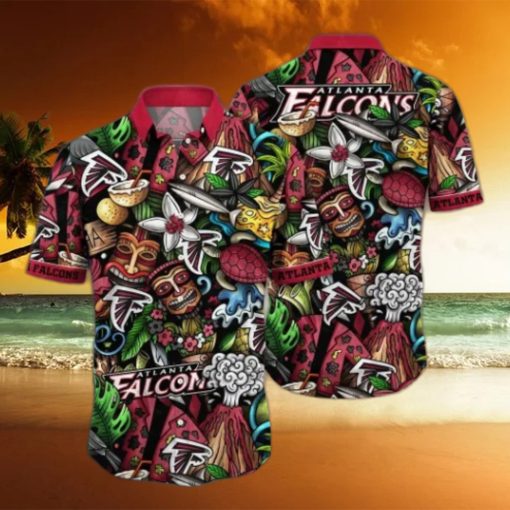 Atlanta Falcons NFL Flower Hawaii Shirt And Tshirt For Fans