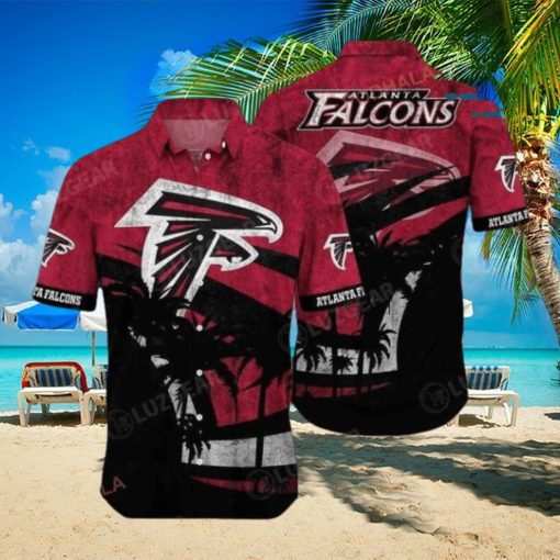 Atlanta Falcons NFL Hawaii Shirt Graphic Tropical Patterns Hot Summer