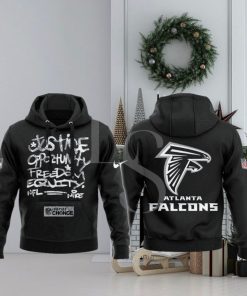 Atlanta Falcons NFL Justice Opportunity Equity Freedom Hoodie 3D