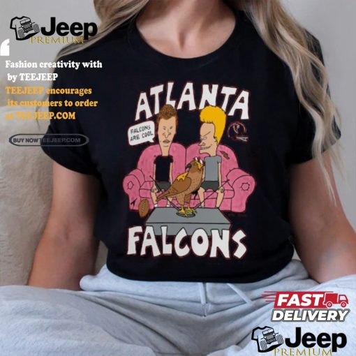 Atlanta Falcons NFL x Homage x Beavis and Butt Head Unisex Tri Blend T Shirt