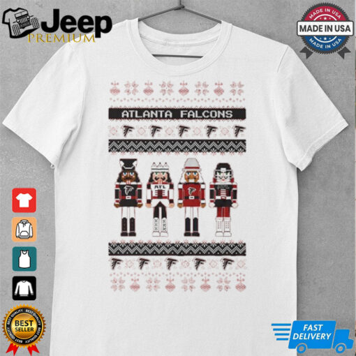 Atlanta Falcons Nutcracker ugly Christmas shirt