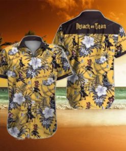 Attack On Titan Hawaiian Shirt Style Gift For Men And Women