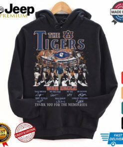 Auburn Tigers 2024 Thank You For The Memories Shirt