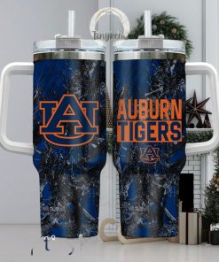 Auburn Tigers Realtree Hunting 40oz Tumbler