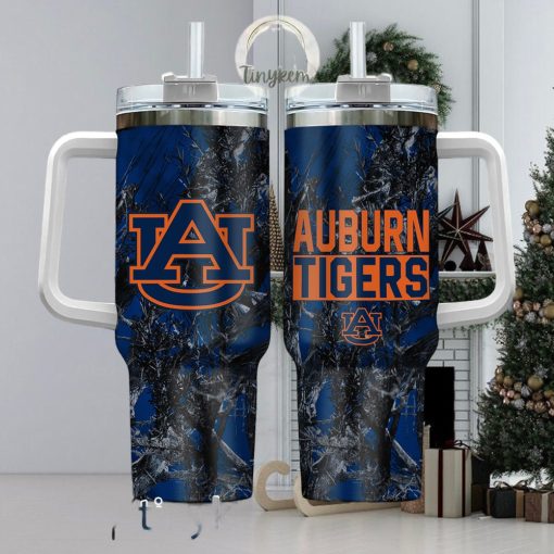 Auburn Tigers Realtree Hunting 40oz Tumbler