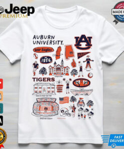 Auburn Tigers Vive La Fete Impressions Artwork shirt