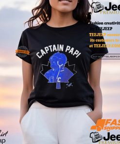 Auston Matthews Captain Papi Toronto Maple Leafs T shirts