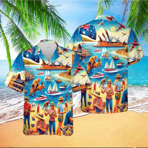 Australia Day Hawaiian Shirt