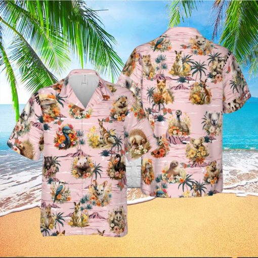 Australian Animal Wildlife Hawaiian Shirt