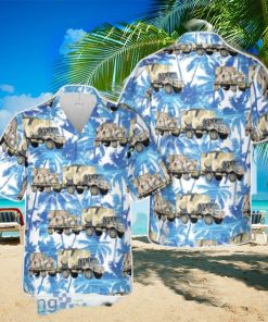 Australian Army Unimog 3D Printed Aloha Hawaiian Shirt