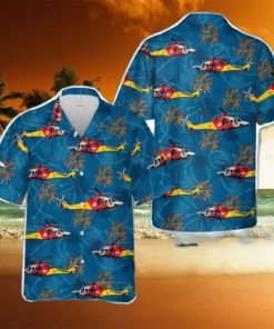 Australian Westpac Lifesaver Rescue Helicopter Service AgustaWestland AW139 Hawaiian Shirt Aloha Beach Summer Shirt