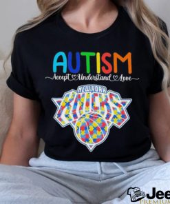 Autism Accept Understand Love New York Knicks 2024 Shirt