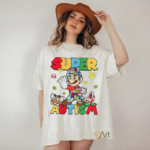 Autism Awareness Super Mario T Shirt